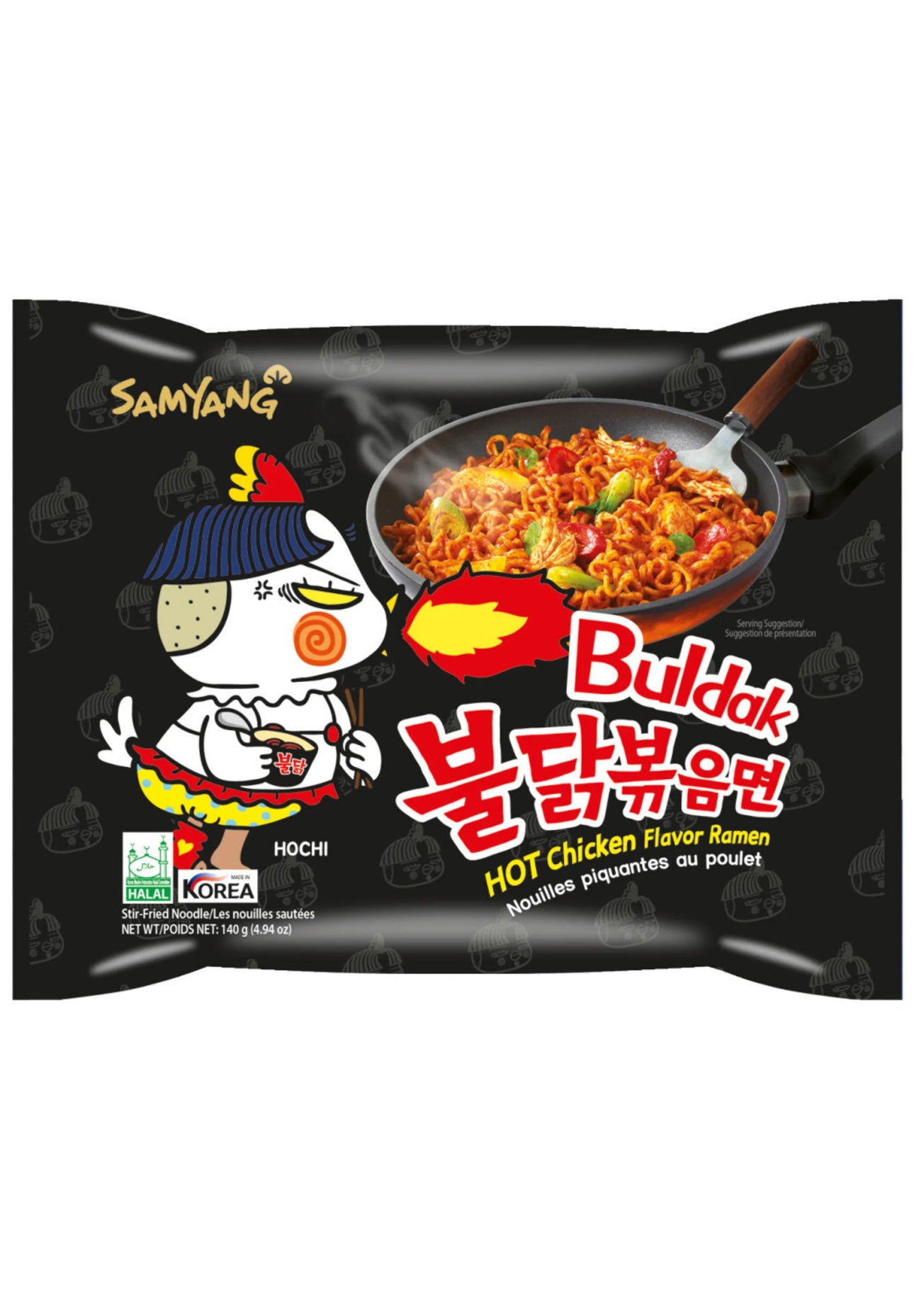 SamYang Buldak Hot Chicken 140g